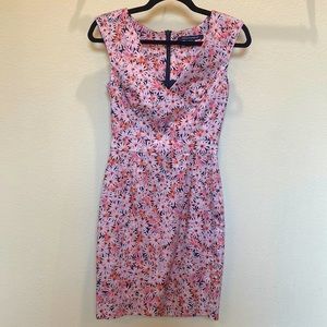 French Connection Floral Dress Size 0
